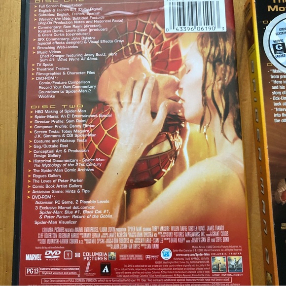 Spider-Man 1 and 2 DVD Movies Special Edition - Picture 2 of 7